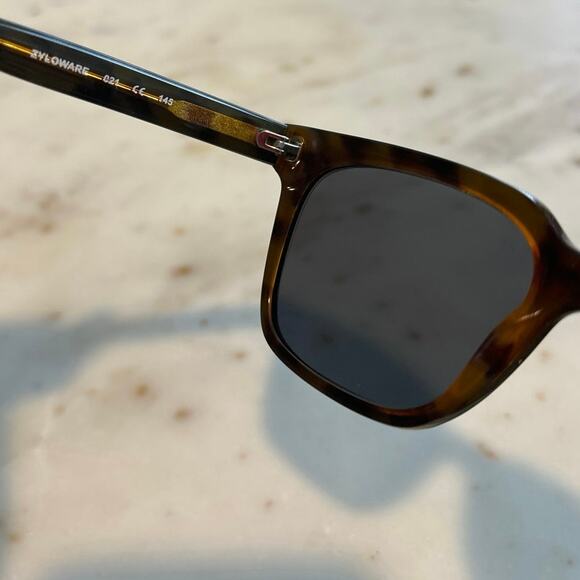 Randy Jackson S934 Brown Tortoise Wayfarer Style Frames - Picture 3 of 8